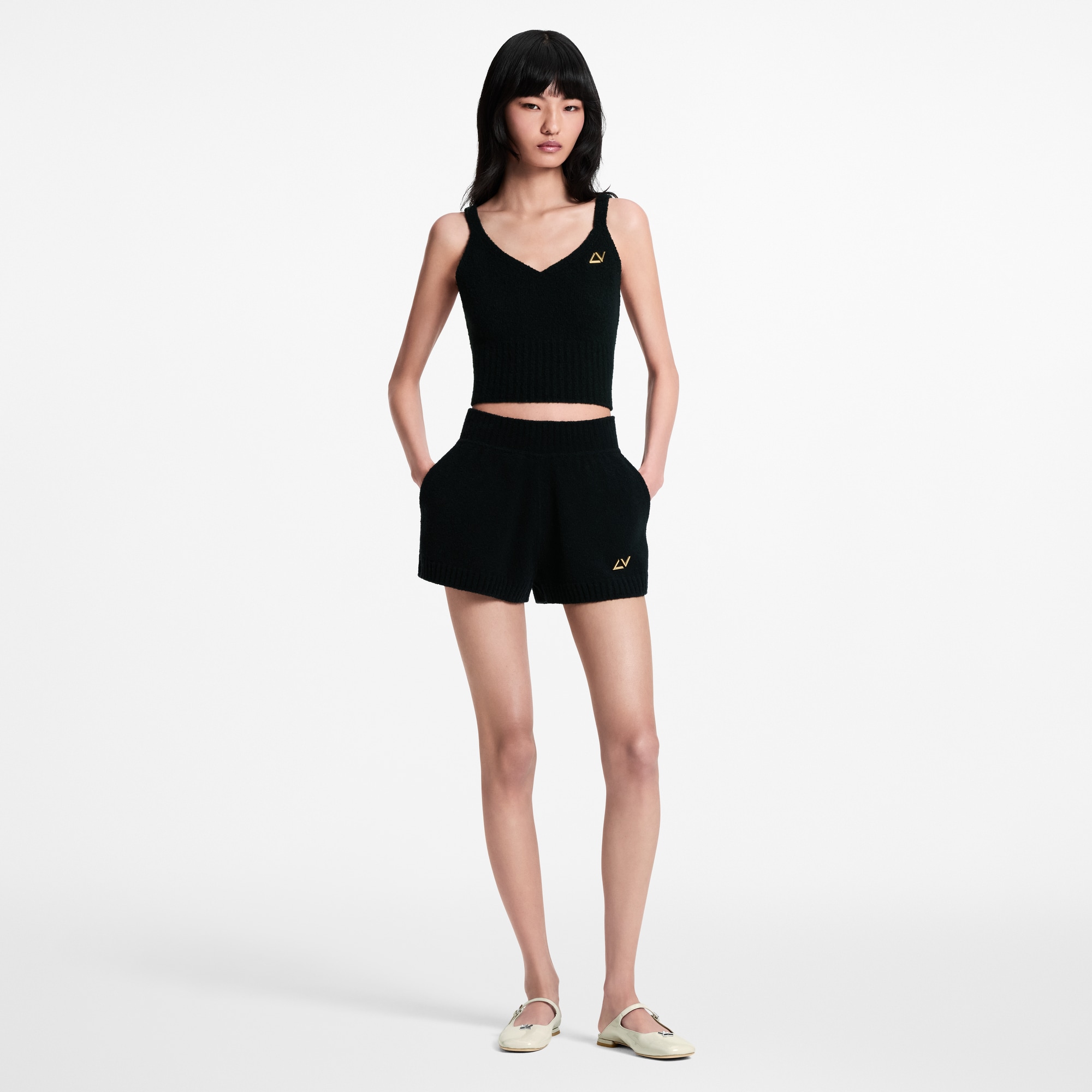 LV Twist Knit Shorts - Ready-to-Wear 1AJHRY | LOUIS VUITTON